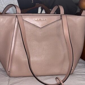 Michael Kors Blush Pink Pebbled Leather Tote
